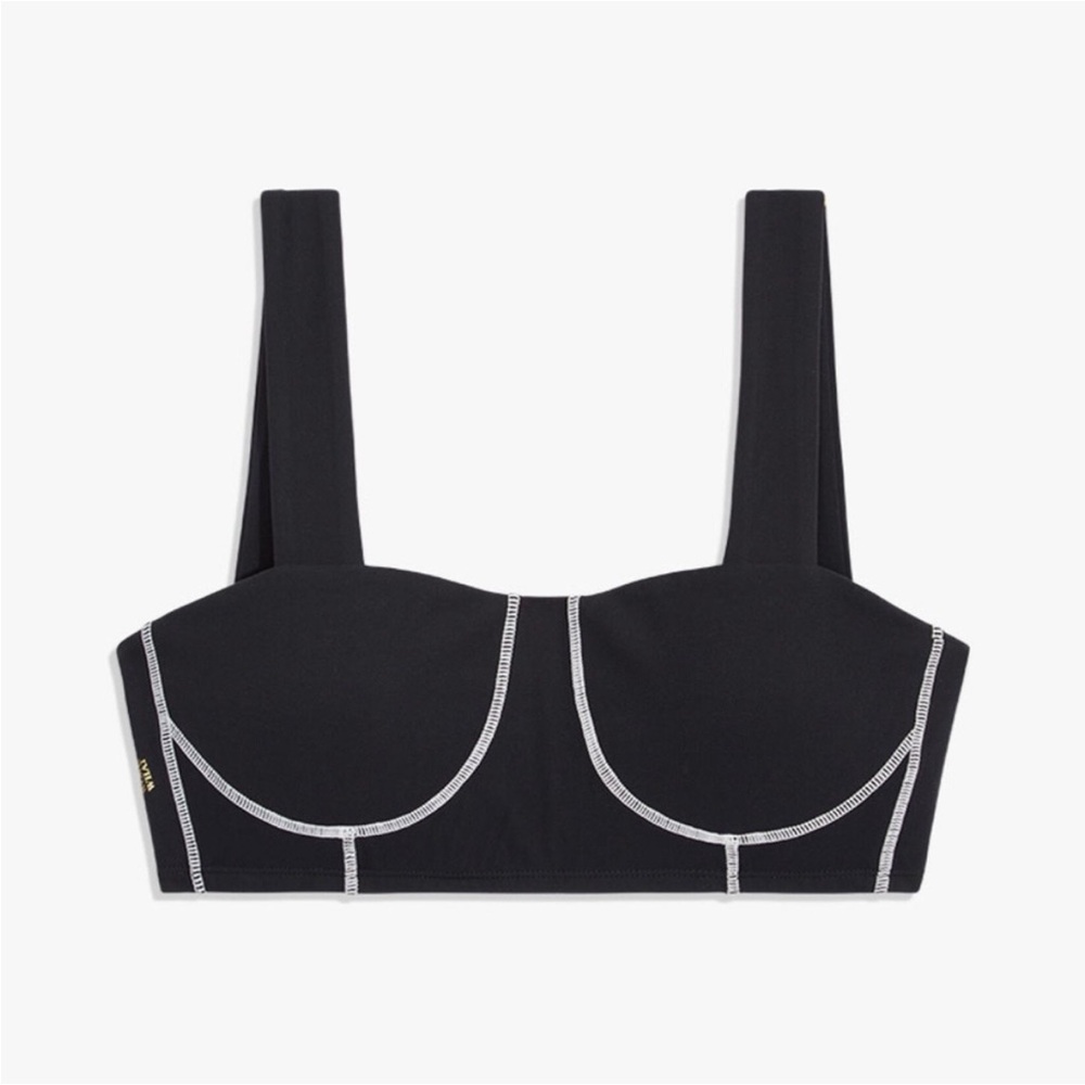 We Wore What corset sports bra